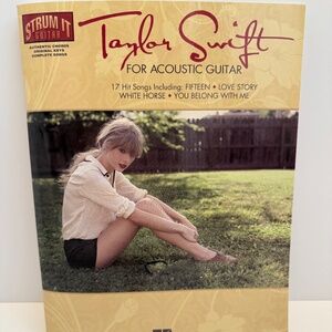 Taylor Swift for Acoustic Guitar Book